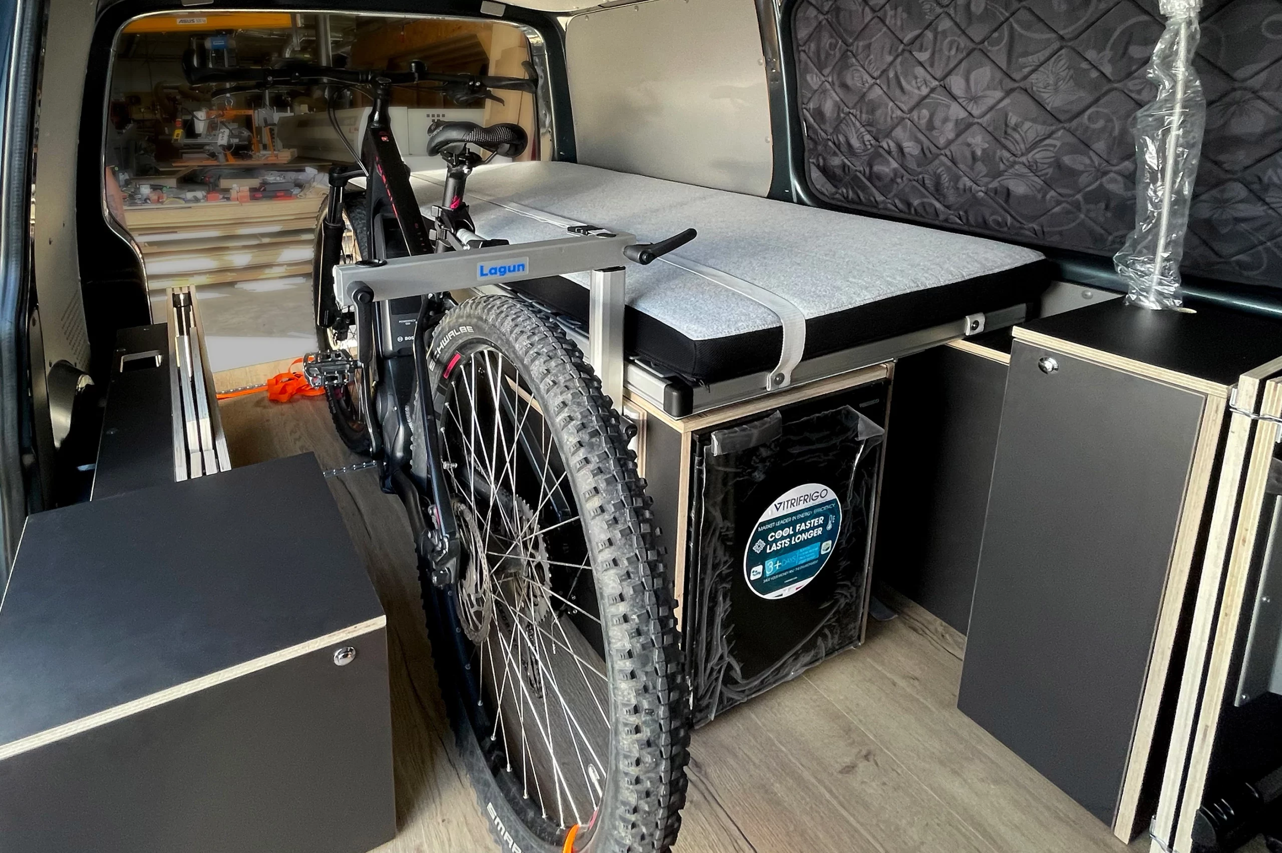 Transport de vélo de camping-car